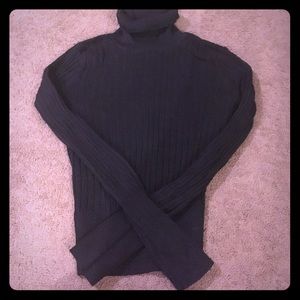 Black turtle neck